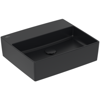  - VILLEROY&BOCH Memento 2.0 Umywalka nablatowa 49,8 x 42 cm Pure Black CeramicPlus 4A0753R7 - 4A0753R7 - Łazienki Szydłowski