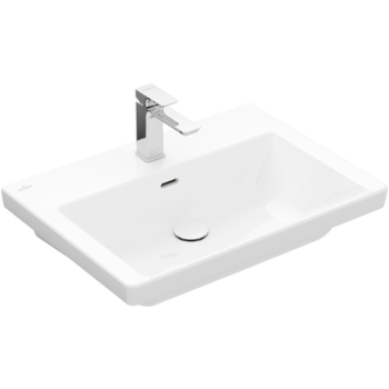  - VILLEROY&BOCH Subway 3.0 Umywalka 65 x 47 cm z przelewem, Nieszlifowany biały CeramicPlus 4A7067R1 - 4A7067R1 - Łazienki Szydłowski