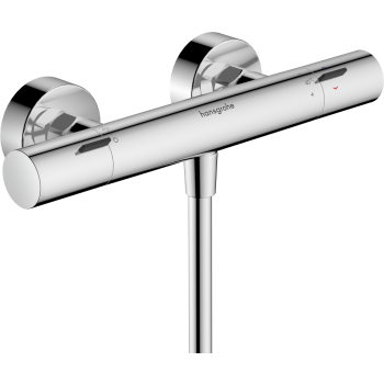 - HANSGROHE Ecostat Fine Bateria prysznicowa, termostatyczna z ograniczeniem temperatury, chrom 13323000 - 13323000 - Łazienki Szydłowski