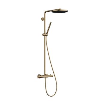  - HANSGROHE Pulsify S Puro Komplet prysznicowy z termostatem brąz szczotkowany 24223140 - 24223140 - Łazienki Szydłowski