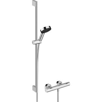  - HANSGROHE Pulsify Select S System prysznicowy 105 3jet Relaxation EcoSmart chrom  24261000 - 24261000 - Łazienki Szydłowski