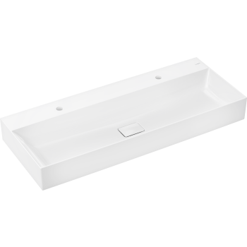  - HANSGROHE Xevolos E Umywalka wpuszczana w blat 120 x 48 cm biały 61106450 - 61106450 - Łazienki Szydłowski