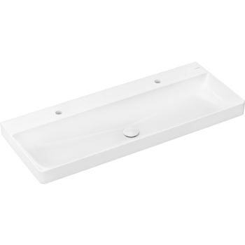  - HANSGROHE Xelu Q Umywalka wpuszczana w blat 120 x 48 cm biały 61044450 - 61044450 - Łazienki Szydłowski