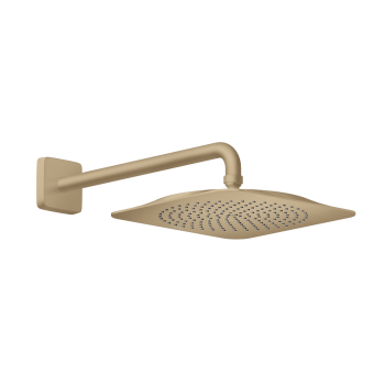 - AXOR Citterio C deszczownica prysznicowa 27 x 27 cm 1jet EcoSmart+ z ramieniem prysznicowym brąz szczotkowany 28791140 - 28791140 - Łazienki Szydłowski