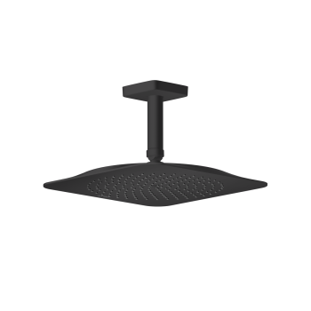 - AXOR Citterio C deszczownica prysznicowa 27 x 27cm 1jet EcoSmart+ z przyłączem sufitowym czarny mat 28793670 - 28793670 - Łazienki Szydłowski