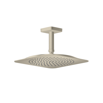  - AXOR Citterio C deszczownica prysznicowa 27 x 27cm 1jet EcoSmart+ z przyłączem sufitowym nikiel szczotkowany 28793820 - 28793820 - Łazienki Szydłowski
