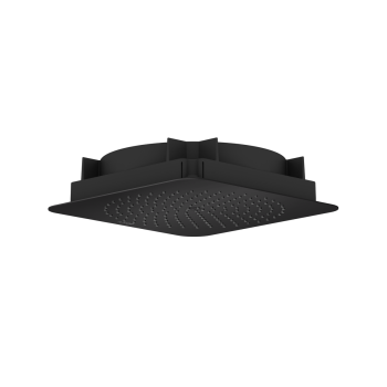 - AXOR Citterio C deszczownica prysznicowa 27 x 27 cm 1jet EcoSmart+ do montażu w suficie czarny mat 28795670 - 28795670 - Łazienki Szydłowski