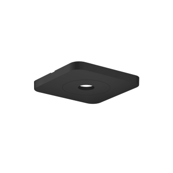 - AXOR Citterio C Rozeta sufitowa 12 x 12cm softsquare czarny mat 28802670 - 28802670 - Łazienki Szydłowski