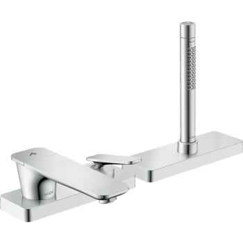  - AXOR Citterio C 3-otworowa jednouchwytowa bateria na brzeg wanny, sBox chrom 49430000 - 49430000 - Łazienki Szydłowski
