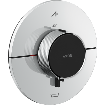 - AXOR ShowerSelect ID Bateria termostatyczna do 2 odbiorników chrom 36751000 - 36751000 - Łazienki Szydłowski