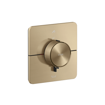 - AXOR ShowerSelect ID Bateria termostatyczna do 2 odbiorników brąz szczotkowany 36755140 - 36755140 - Łazienki Szydłowski