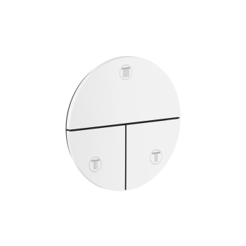 - AXOR ShowerSelect ID Zawór odcinający do 3 odbiorników, okrągły, podtynkowy biały mat 36779700 - 36779700 - Łazienki Szydłowski