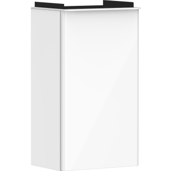 - HANSGROHE Xelu Q Szafka pod małą umywalkę wiszacą z drzwiami lewymi 34 x 24,5 cm, biały wysoki połysk 54011700 - 54011700 - Łazienki Szydłowski
