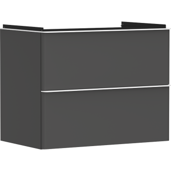  - HANSGROHE Xelu Q Szafka pod umywalkę wiszącą z 2 szufladami 78 x 47,5 cm szary diament matowy 54028700 - 54028700 - Łazienki Szydłowski