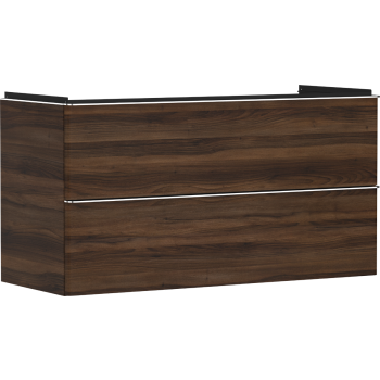  - HANSGROHE Xelu Q Szafka pod umywalkę wiszącą z 2 szufladami 118 x 47,5 cm ciemny orzech 54038000 - 54038000 - Łazienki Szydłowski