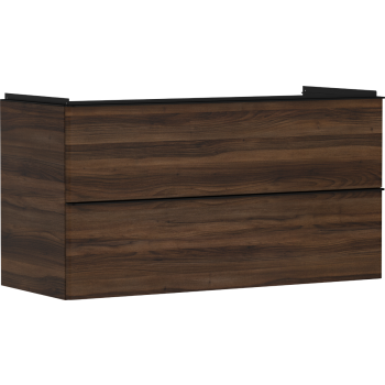  - HANSGROHE Xelu Q Szafka pod umywalkę wiszącą z 2 szufladami 118 x 47,5 cm ciemny orzech 54038670 - 54038670 - Łazienki Szydłowski