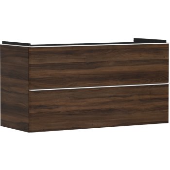  - HANSGROHE Xelu Q Szafka pod umywalkę wiszącą z 2 szufladami 118 x 47,5cm ciemny orzech 54038700 - 54038700 - Łazienki Szydłowski