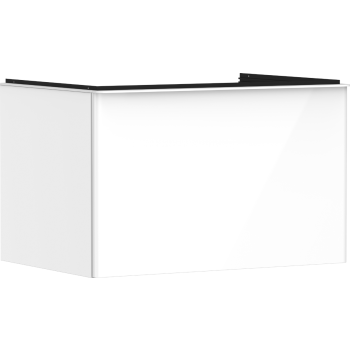  - HANSGROHE Xelu Q Szafka pod szlifowaną umywalkę wpuszczaną w blat z 1 szufladą 78 x 55 cm biały wysoki połysk 54054700 - 54054700 - Łazienki Szydłowski