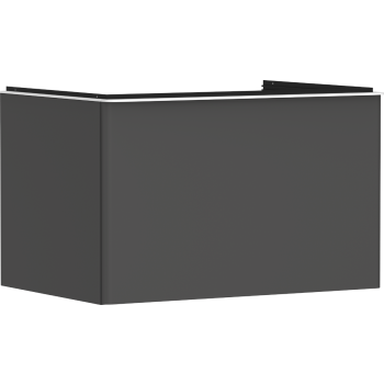 - HANSGROHE Xelu Q Szafka pod szlifowaną umywalkę wpuszczaną w blat z 1 szufladą 78 x 55 cm szary diament matowy 54055700 - 54055700 - Łazienki Szydłowski