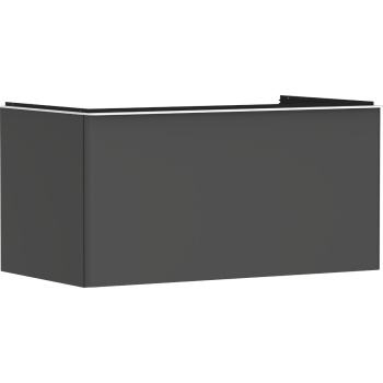 - HANSGROHE Xelu Q Szafka pod szlifowaną umywalkę wpuszczaną w blat z 1 szufladą 98 x 55 cm szary diament matowy 54059700 - 54059700 - Łazienki Szydłowski