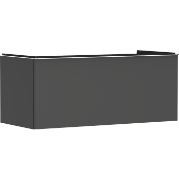 - HANSGROHE Xelu Q Szafka pod szlifowaną umywalkę wpuszczaną w blat z 1 szufladą 118 x 55 cm szary diament matowy 54063000 - 54063000 - Łazienki Szydłowski