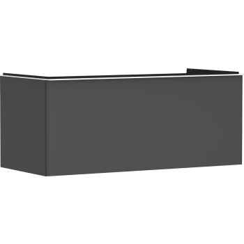 - HANSGROHE Xelu Q Szafka pod szlifowaną umywalkę wpuszczaną w blat z 1 szufladą 118 x 55 cm szary diament matowy 54063700 - 54063700 - Łazienki Szydłowski
