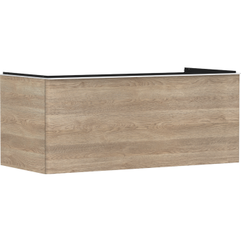 - HANSGROHE Xelu Q Szafka pod szlifowaną umywalkę wpuszczaną w blat z 1 szufladą 118 x 55 cm naturalny dąb 54064700 - 54064700 - Łazienki Szydłowski