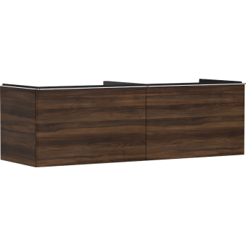  - HANSGROHE Xelu Q Szafka pod szlifowaną umywalkę wpuszczaną w blat z 2 szufladami 156 x 55 cm ciemny orzech 54073000 - 54073000 - Łazienki Szydłowski