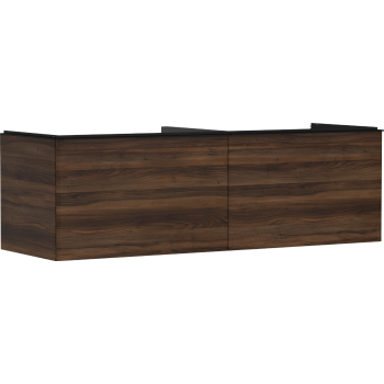  - HANSGROHE Xelu Q Szafka pod szlifowaną umywalkę wpuszczaną w blat z 2 szufladami 156 x 55 cm ciemny orzech 54073670 - 54073670 - Łazienki Szydłowski