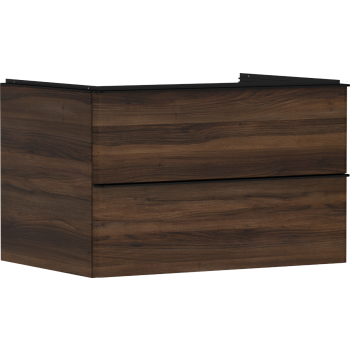  - HANSGROHE Xelu Q Szafka pod umywalkę nablatową z 2 szufladami 78 x 55 cm ciemny orzech 54077670 - 54077670 - Łazienki Szydłowski