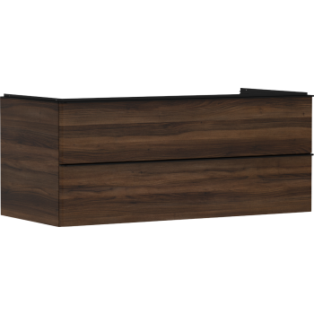  - HANSGROHE Xelu Q Szafka pod umywalkę nablatową z 2 szufladami 118 x 55 cm ciemny orzech 54085670 - 54085670 - Łazienki Szydłowski