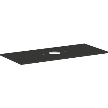  - HANSGROHE Xelu Q Blat 118 x 55cm z wycięciem na środku pod umywalkę nablatową  szary diament matowy 54115910 - 54115910 - Łazienki Szydłowski