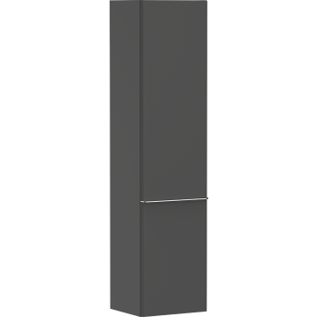 - HANSGROHE Xelu Q Szafka boczna wysoka 40 x 35 cm, drzwi lewe, szary diament matowy 54136000 - 54136000 - Łazienki Szydłowski