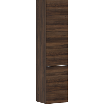  - HANSGROHE Xelu Q Szafka boczna wysoka 40 x 35 cm, drzwi lewe, ciemny orzech 54138000 - 54138000 - Łazienki Szydłowski