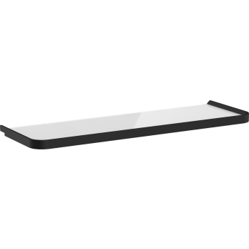  - HANSGROHE Xelu Q Półka 14 x 43 cm czarny mat 54144670 - 54144670 - Łazienki Szydłowski