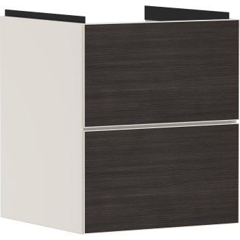  - HANSGROHE Xevolos E Szafka pod małą umywalkę wiszacą z 2 szufladami 48 x 47,5cm, Piaskowy Beż Matowy 54173730 - 54173730 - Łazienki Szydłowski