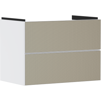  - HANSGROHE Xevolos E Szafka pod umywalkę wiszacą z 2 szufladami 78 x 47,5cm biały mat 54178390 - 54178390 - Łazienki Szydłowski