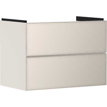  - HANSGROHE Xevolos E Szafka pod umywalkę wiszacą z 2 szufladami 78 x 47,5cm piaskowy beż matowy 5417979 - 54179790 - Łazienki Szydłowski