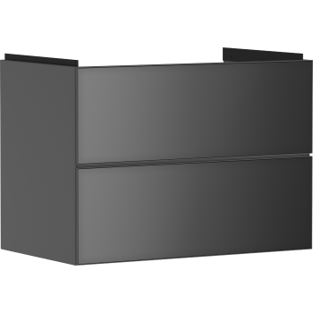  - HANSGROHE Xevolos E Szafka pod umywalkę wiszacą z 2 szufladami 78 x 47,5cm szary łupek matowy 54180770 - 54180770 - Łazienki Szydłowski
