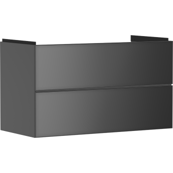  - HANSGROHE Xevolos E Szafka pod umywalkę wiszacą z 2 szufladami 98 x 47,5cm szary łupek matowy 54183770 - 54183770 - Łazienki Szydłowski