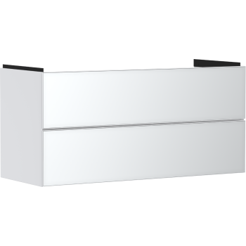  - HANSGROHE Xevolos E Szafka pod umywalkę wiszacą z 2 szufladami 118 x 47,5 cm biały mat 54184320 - 54184320 - Łazienki Szydłowski
