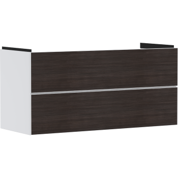  - HANSGROHE Xevolos E Szafka pod umywalkę wiszacą z 2 szufladami 118 x 47,5 cm biały mat 54184730 - 54184730 - Łazienki Szydłowski