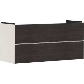  - HANSGROHE Xevolos E Szafka pod umywalkę wiszacą z 2 szufladami 118 x 47,5cm piaskowy beż matowy 54185730 - 54185730 - Łazienki Szydłowski