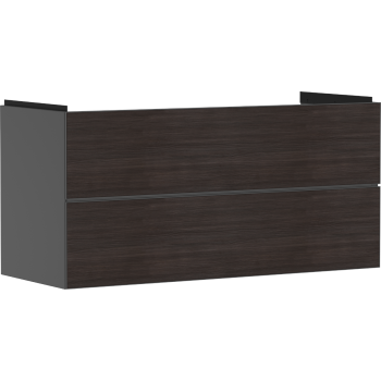  - HANSGROHE Xevolos E Szafka pod umywalkę wiszacą z 2 szufladami 118 x 47,5cm szary łupek matowy 54186730 - 54186730 - Łazienki Szydłowski