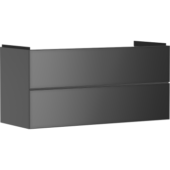  - HANSGROHE Xevolos E Szafka pod umywalkę wiszacą z 2 szufladami 118 x 47,5cm szary łupek matowy 54186770 - 54186770 - Łazienki Szydłowski