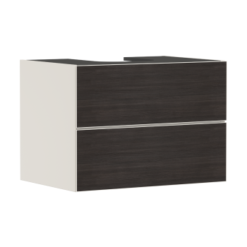  - HANSGROHE Xevolos E Szafka pod szlifowaną umywalkę wpuszczaną w blat z 2 szufladami 78 x 55cm Piaskowy Beż Matowy 54188730 - 54188730 - Łazienki Szydłowski