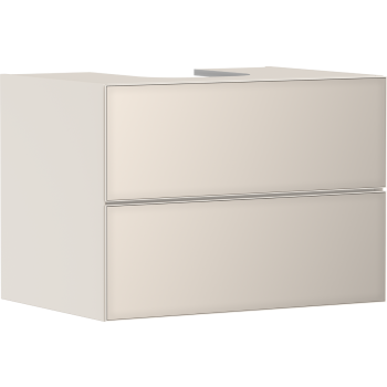  - HANSGROHE Xevolos E Szafka pod szlifowaną umywalkę wpuszczaną w blat z 2 szufladami 78 x 55 cm Piaskowy Beż Matowy 54188790 - 54188790 - Łazienki Szydłowski