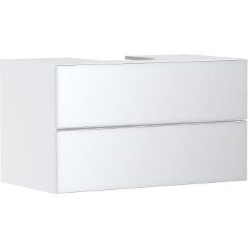  - HANSGROHE Xevolos E Szafka pod szlifowaną umywalkę wpuszczaną w blat z 2 szufladami 98 x 55cm biały mat 54190320 - 54190320 - Łazienki Szydłowski