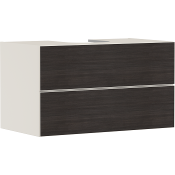  - HANSGROHE Xevolos E Szafka pod szlifowaną umywalkę wpuszczaną w blat z 2 szufladami 98 x 55cm piaskowy beż matowy 54191730 - 54191730 - Łazienki Szydłowski
