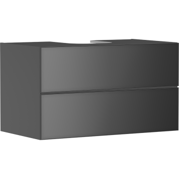  - HANSGROHE Xevolos E Szafka pod szlifowaną umywalkę wpuszczaną w blat z 2 szufladami 98 x 55cm szary łupek matowy 54192770 - 54192770 - Łazienki Szydłowski